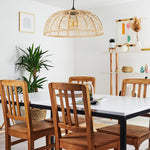 Bohemian Style Bamboo Pendant Light for Kitchen Dining Room - Parrot Uncle UK