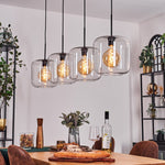 Modern Nordic Linear Pendant Light for Dining Room Living Room - Parrot Uncle UK