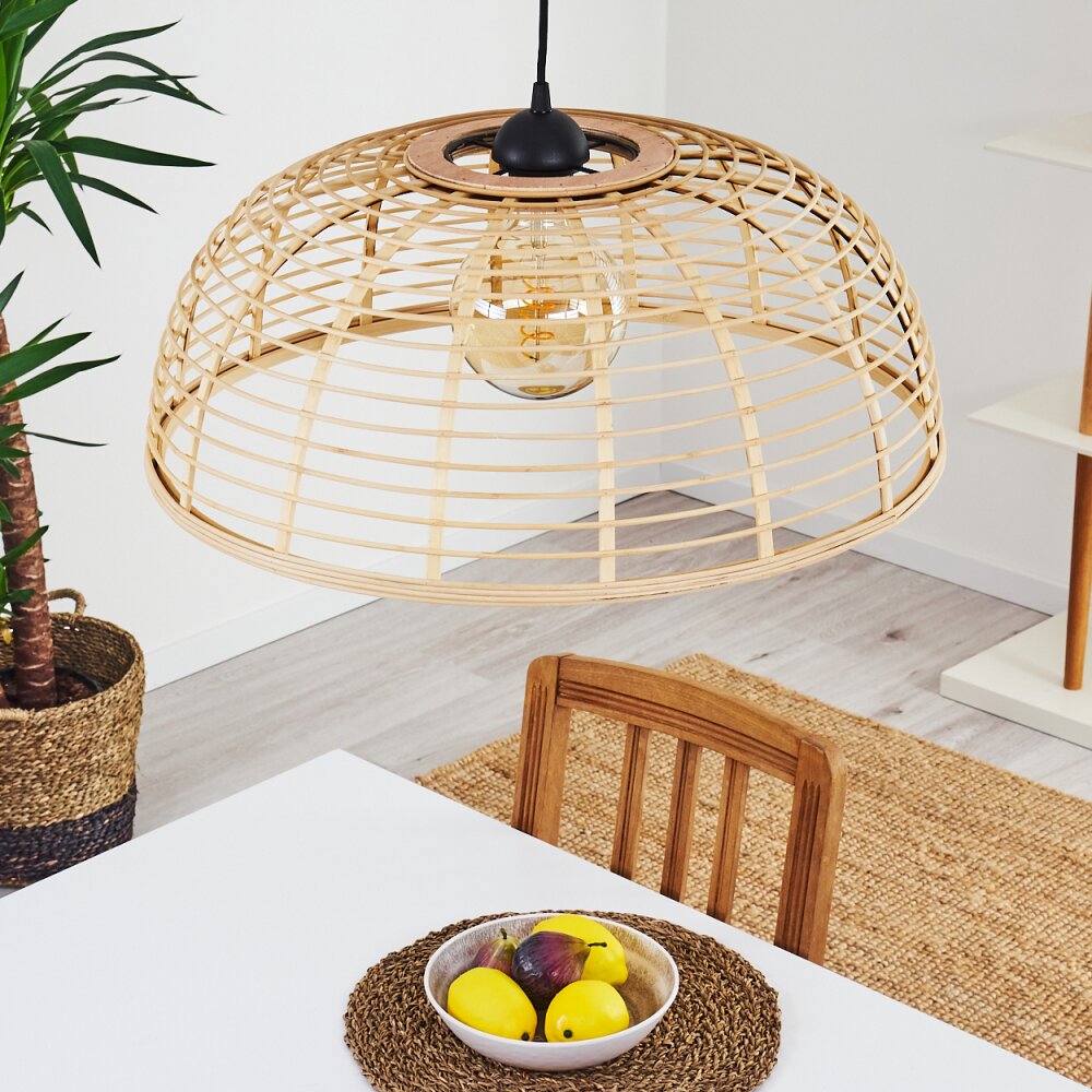 Bohemian Style Bamboo Pendant Light for Kitchen Dining Room - Parrot Uncle UK