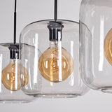 Modern Nordic Linear Pendant Light for Dining Room Living Room - Parrot Uncle UK