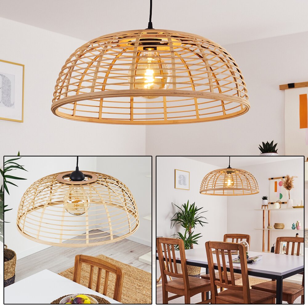 Bohemian Style Bamboo Pendant Light for Kitchen Dining Room - Parrot Uncle UK