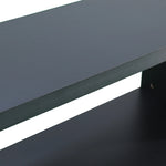 115''/292cm Living Room TV Stand with 36''/91cm Recessed Electric Fireplace
