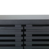 115''/292cm Living Room TV Stand with 36''/91cm Recessed Electric Fireplace