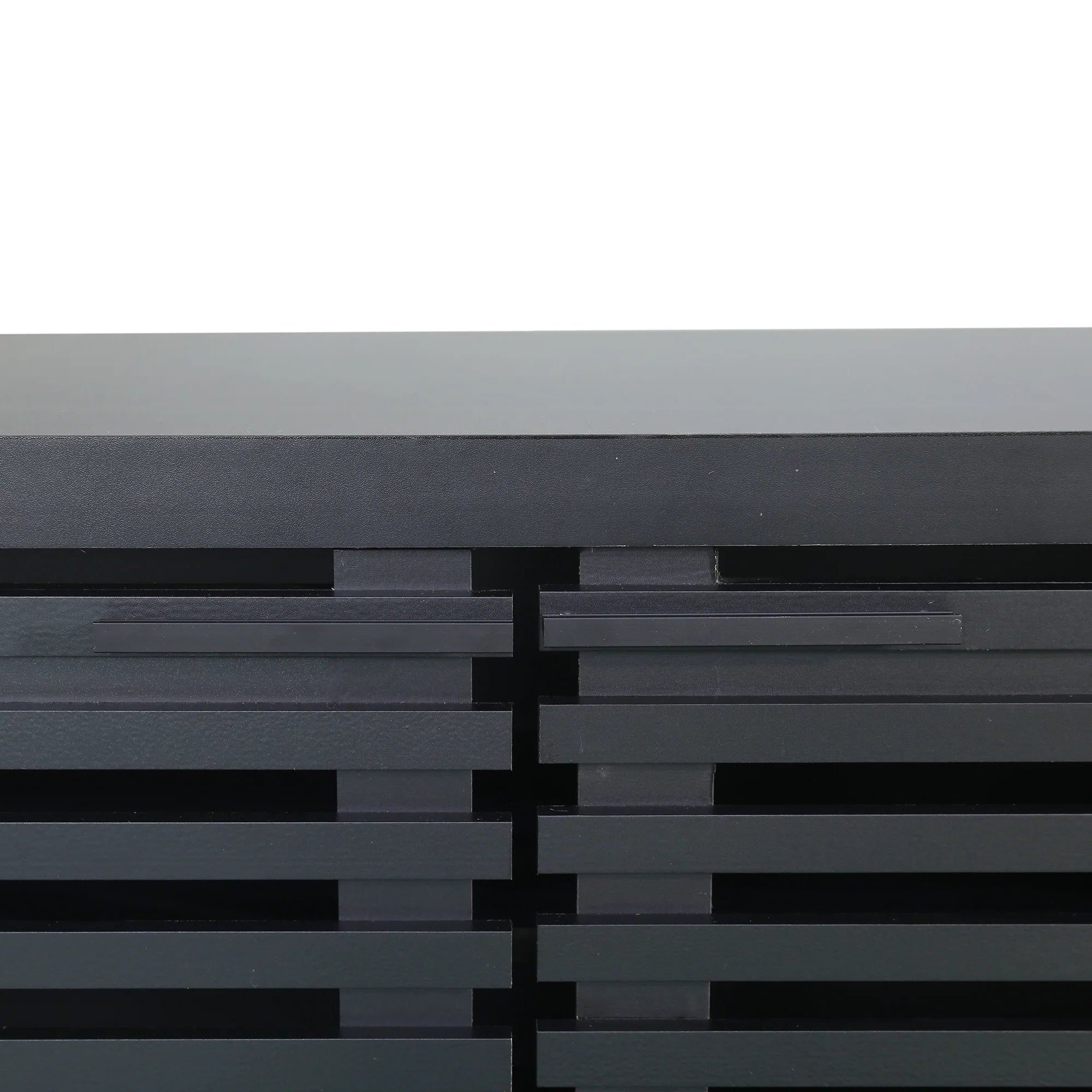 115''/292cm Living Room TV Stand with 36''/91cm Recessed Electric Fireplace