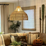 Dreamy Palm Fibers Pendant Light