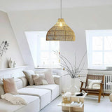 Dreamy Palm Fibers Pendant Light