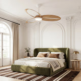 Maxi Ceiling Fan Silent 132 cm (52”) with LED Light