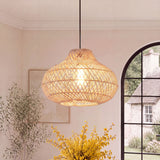 Coastal Rattan Pendant Light 48 cm Diameter