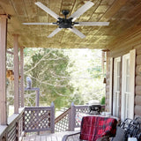 70" Industrial Ceiling Fan with Remote Control - Parrot Uncle UK