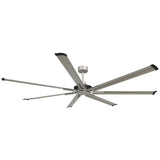 84 Inch 100 Inch Silent Storm Extra Large Ceiling Fan with Remote Control