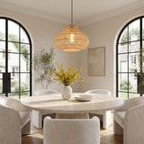 Coastal Rattan Pendant Light 48 cm Diameter