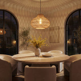 Coastal Rattan Pendant Light 48 cm Diameter