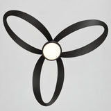 MAXI Black Ceiling Fan Ø132 cm Silent with LED Light DC 40W