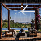 72 Inch 84 Inch Winni All-Aluminum IPX4 Outdoor Ceiling Fan with Remote Control