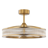 LUCENT Ceiling Fan Ø74 cm with LED Light and Hidden Blades