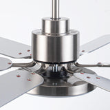 60" Lucknow Modern Ceiling Fan with Lighting and Remote Control