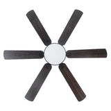 60" Industrial DC Motor Downrod Mount Reversible Ceiling Fan with Lighting and Remote Control - Parrot Uncle UK