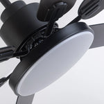 60" Industrial DC Motor Downrod Mount Reversible Ceiling Fan with Lighting and Remote Control - Parrot Uncle UK