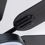 60" Industrial DC Motor Downrod Mount Reversible Ceiling Fan with Lighting and Remote Control - Parrot Uncle UK