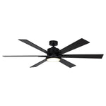 65" Bendan Industrial Downrod Mount Ceiling Fan with Lighting and Remote Control - Parrot Uncle UK