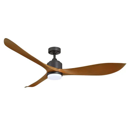 167cm(66'') Misael Propeller Industrial DC Motor Ceiling Fan with LED Lighting