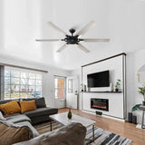 70" Industrial Ceiling Fan with Remote Control - Parrot Uncle UK