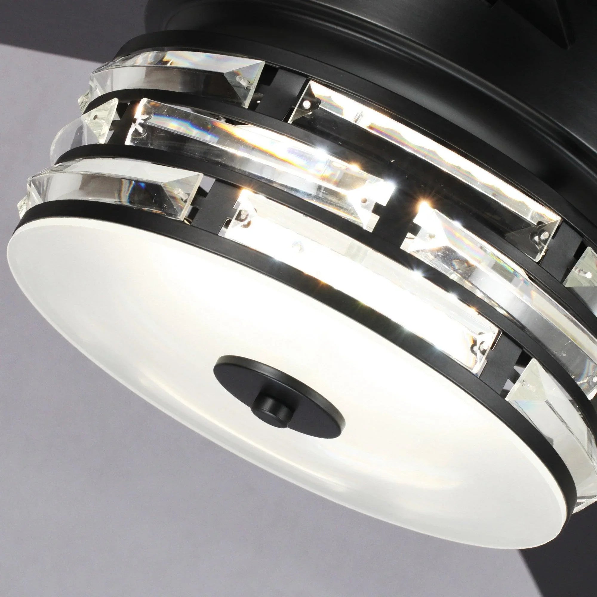 70" Modern DC Motor Downrod Mount Reversible Ceiling Fan with Lighting and Remote Control - Parrot Uncle UK