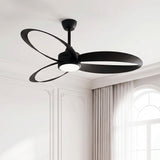 MAXI Black Ceiling Fan Ø132 cm Silent with LED Light DC 40W