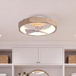 Mavio Quiet Ceiling Fan 48cm (19") with LED Light