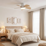 Weston Quiet Ceiling Fan 76cm (30") with 5 Blades and LED Light
