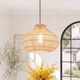 Coastal Rattan Pendant Light 48 cm Diameter