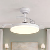 Raydon Ultra-Quiet DC Motor Ceiling Fan 91cm/106cm with Retractable Blades and LED Light