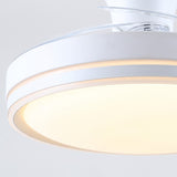 Aura Ultra-Quiet DC Motor Ceiling Fan 91cm (36") with Retractable Blades and LED Light