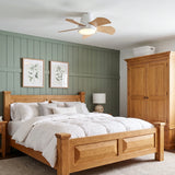 Weston Quiet Ceiling Fan 76cm (30") with 5 Blades and LED Light