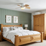 Weston Quiet Ceiling Fan 76cm (20") with 5 Blades and LED Light