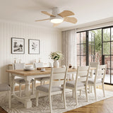 Weston Quiet Ceiling Fan 76cm (20") with 5 Blades and LED Light