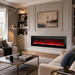 1524mm 60" EF60R Built-In Electric Fire Hole in the Wall Electric Fire with 13 Flame Colors