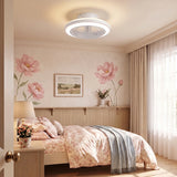 Hogas Quiet Ceiling Fan 50cm (20") with LED Light