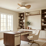 Almaga Quiet Ceiling Fan 61 cm (24”) with LED Light
