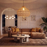 MARA Bohemian Rattan Pendant Light 60 cm Diameter
