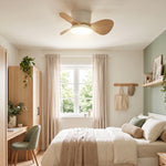Almaga Quiet Ceiling Fan 61 cm (24”) with LED Light