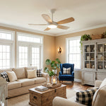 Ella Silent Ceiling Fan 106cm (42") with 5 Blades and LED Light