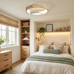Mavio Quiet Ceiling Fan 48cm (19") with LED Light