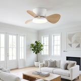Almaga Silent Ceiling Fan 61 cm (24”) with LED Light