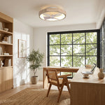 Mavio Quiet Ceiling Fan 48cm (19") with LED Light