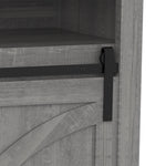 173cm/68" Farmhouse TV Stand with 23" Electric Fireplace Inset