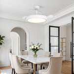 Serena Ultra-Quiet DC Motor Ceiling Fan Ø100 cm with 3 Retractable Blades and LED Light