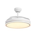 Serena Ultra-Quiet DC Motor Ceiling Fan Ø100 cm with 3 Retractable Blades and LED Light