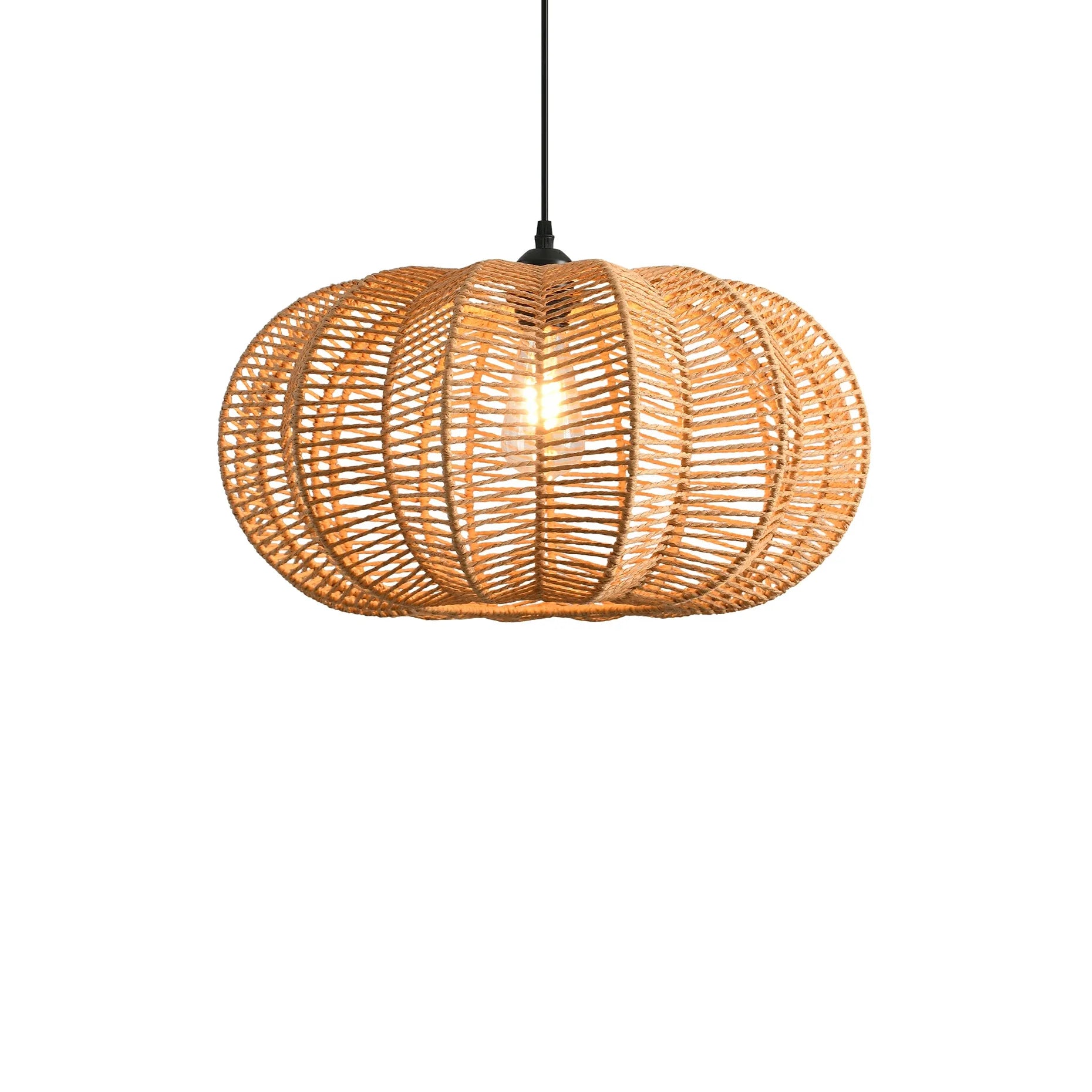 Rustic Rope Pendant Light Ø50cm
