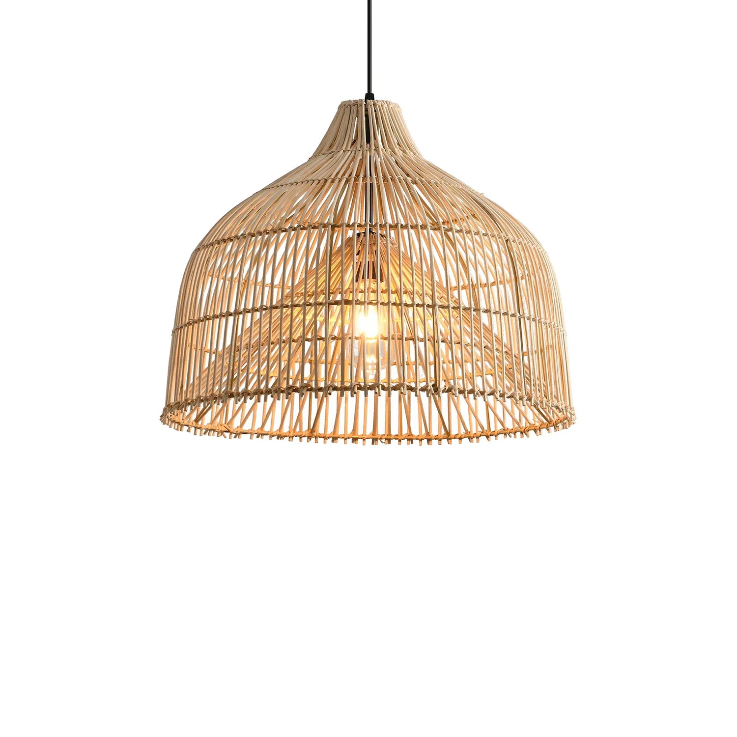 Modern Minimalist Weave Rattan Pendant Light Ø50cm
